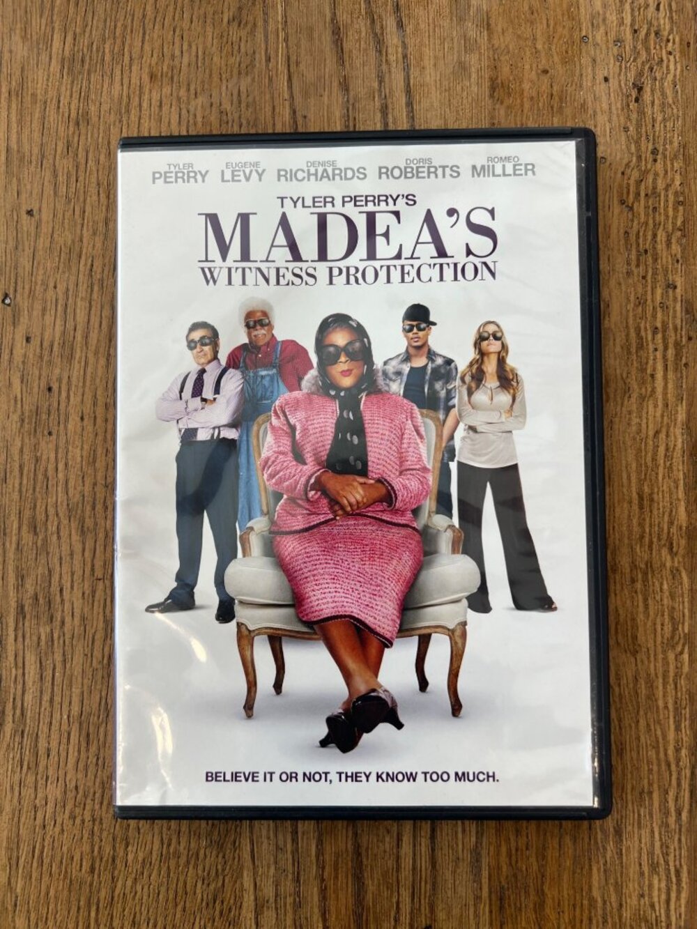 Tyler Perrys Madeas Witness Protection 2012 Movie DVD Comedy Pre-Owned
